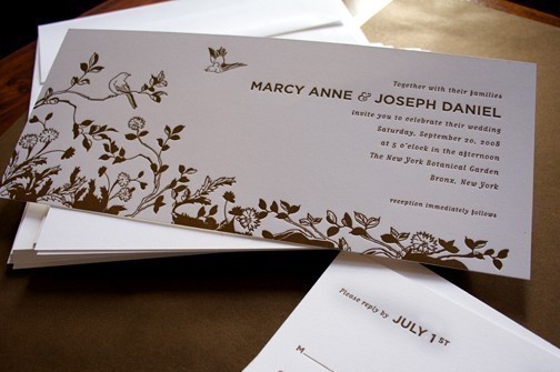 eco friendly wedding invites
